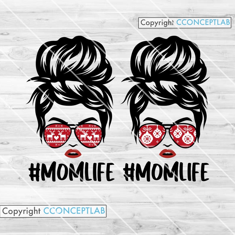 Download MomLife Bun Hair Svg File Mom Life Svg Bun Hair Svg | Etsy