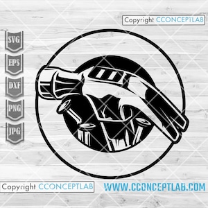 Carpenter svg | Hammer svg | Carpenter Hammer Clipart | Repairman Cutfile | Home Improvement | Repair Dad Shirt png | Garage Tools | Builder