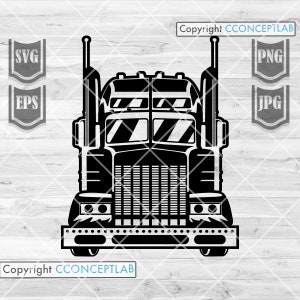 Semi Truck svg, Semi Truck Clipart, Semi Truck Cutfile, Semi Truck png, Trucker Dad svg, Truck Shirt svg, Truck Driver svg, Semi Truck dxf