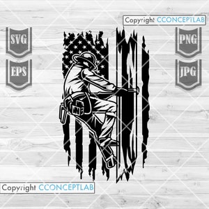 Lineman dos EUA svg | Idéia de presente para pai elétrico | Estêncil Eletricista | Clipart de trabalhador de linha | Arquivo de corte do fixador de fio de cabo | Monograma de reparo de linha dxf