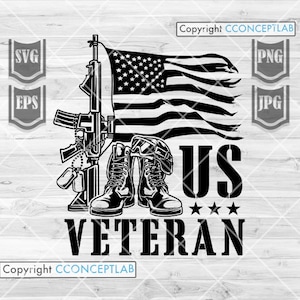 US Veteran svg | Veteran Clipart | Veteran Shirt svg | US Military svg | Military png | Veteran Dad svg | Military Cutfile| Military Dad svg
