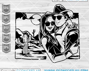 Western Boys Lovers svg | Cowboy Clipart | Howdy Stencil | Rodeo Stencil | Cowgirls Shirt png | Dreamland dxf | Dry Land Cutfile | Ranch jpg