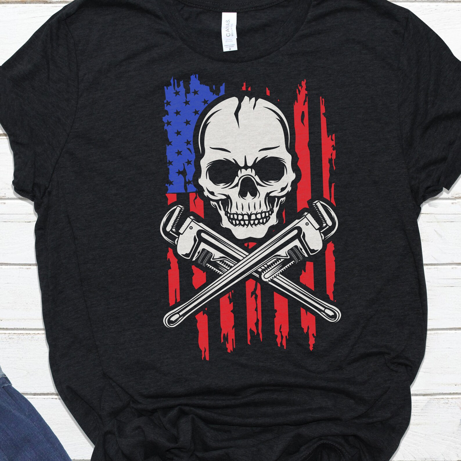 USA Plumber Skull Svg File Plumber Svg Plumber Shirt - Etsy