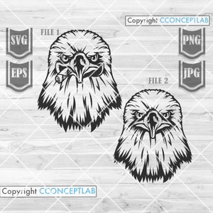 Eagle Head svg | Patriotic Big Bird Clipart | Flying Animal Stencil | Zoo Keeper Shirt png | Safari Wild Life Cutfile | USA 4th of July dxf