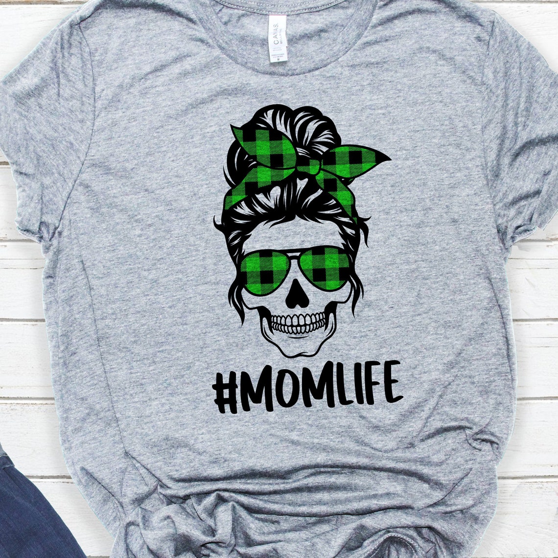 Download 6 Bundle Mom life Bun Skull Svg Files Mom Life svg | Etsy