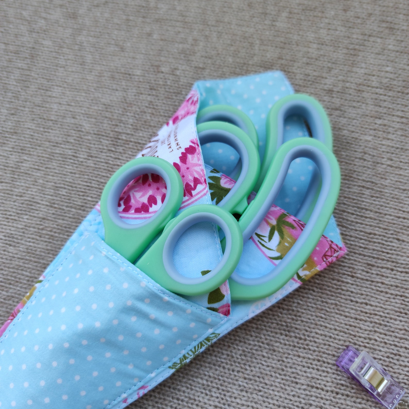 PDF Scissors Case Sewing Pattern & Tutorial Sewing Tools Etsy