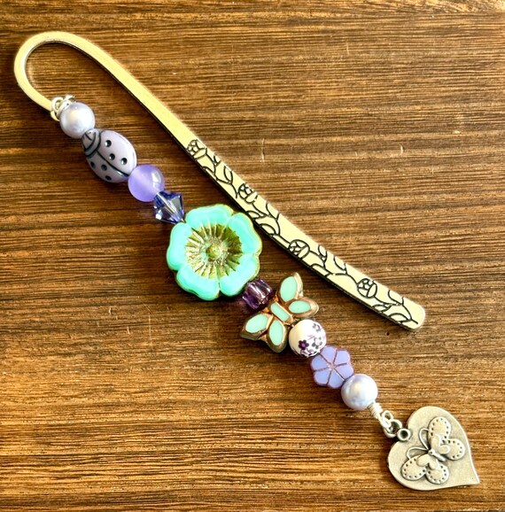 Crystal Healing Bookmark - Jade Reiki Healing, Bloom Haven