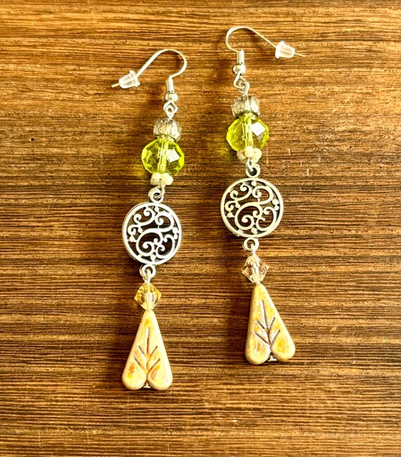 Gemstone Earrings - Citrine Crystal Healing, Buongiorno Beautiful Souls