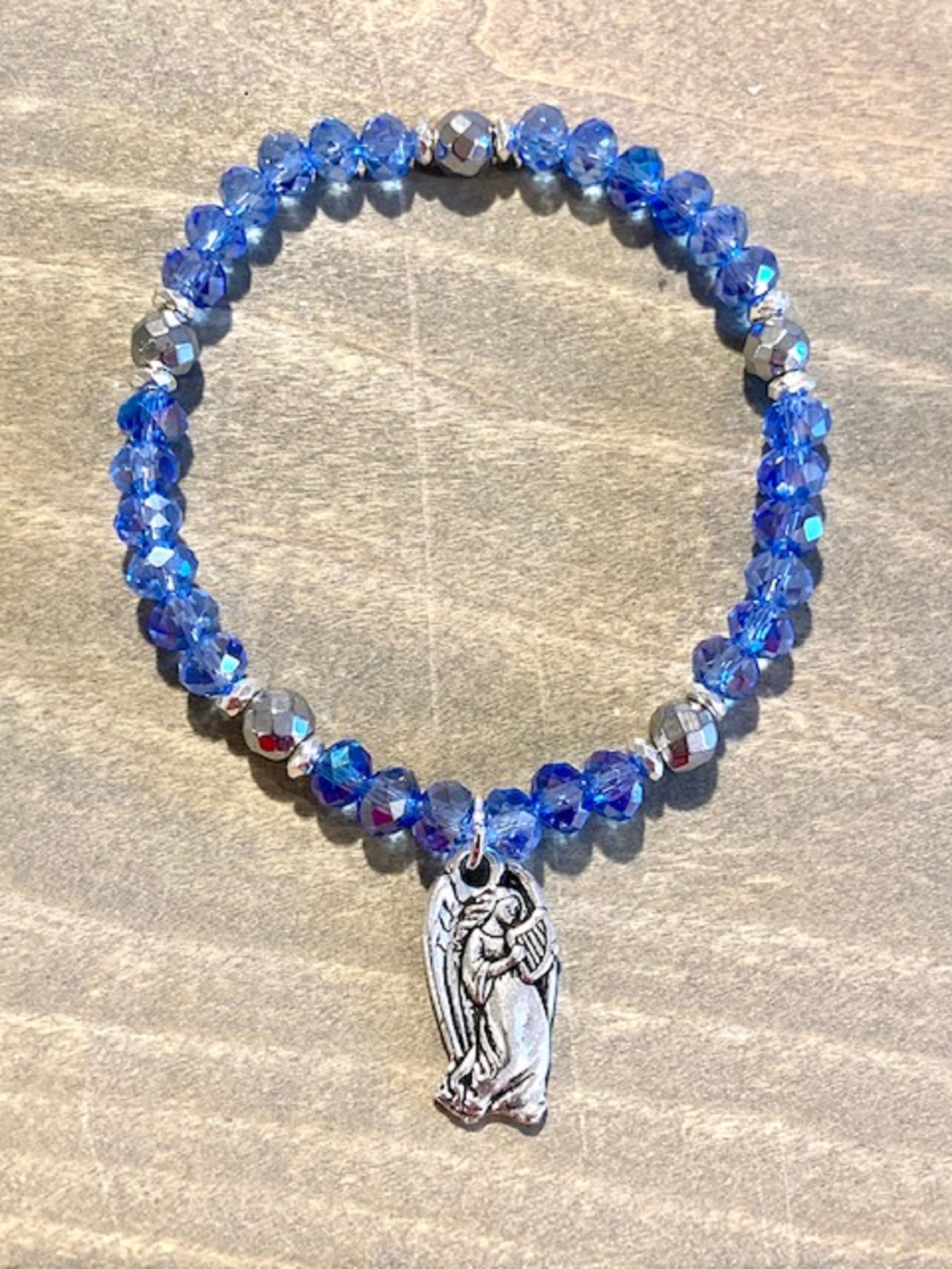 Gemstone Bracelet Crystal / Hematite Healing Bracelets for Women
