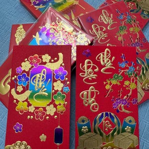 Lucky Money Envelops, Hang Tags - Bao Lì Xì, Liễn Tết