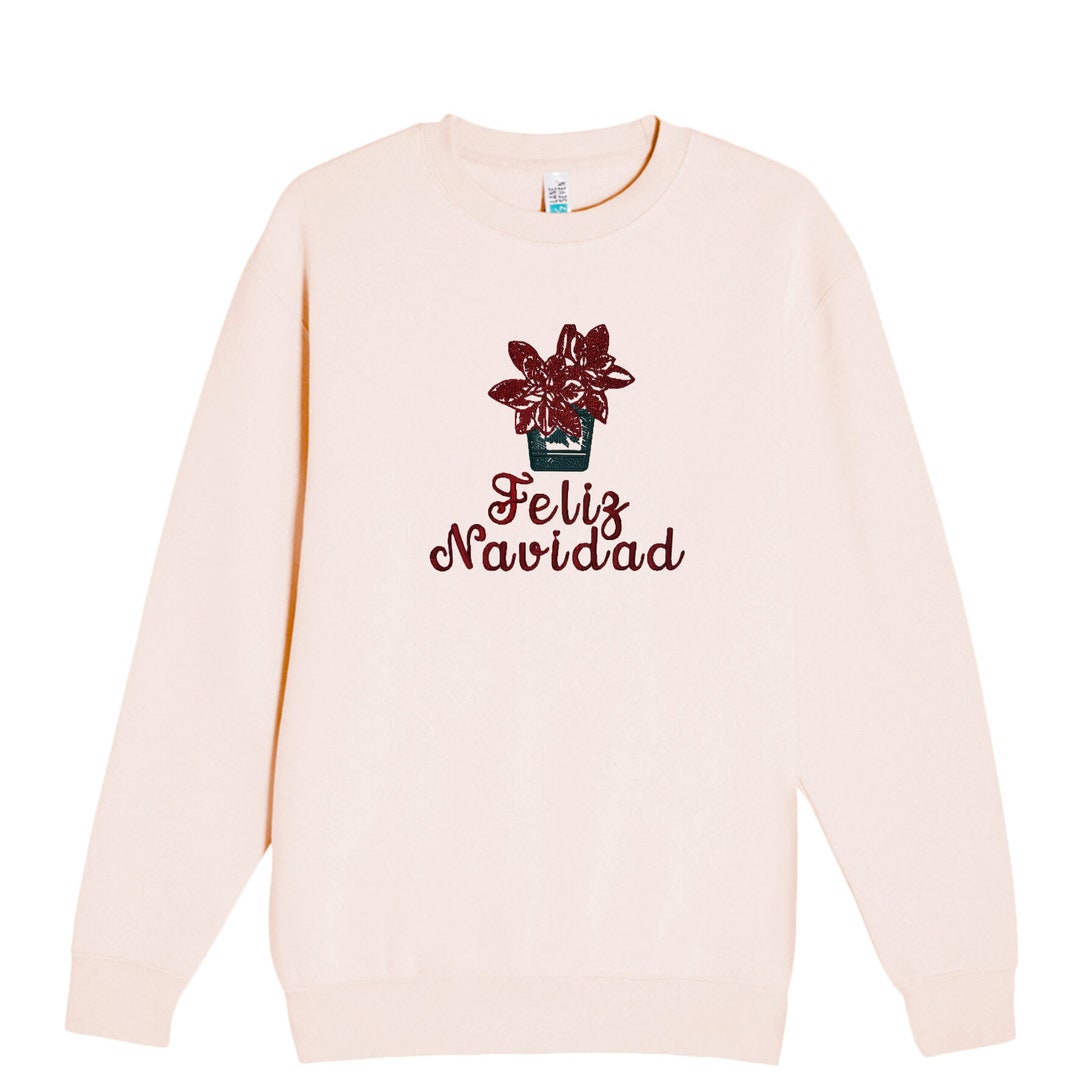 Sudadera Navidena/feliz Navidad/crewneck Sweatshirt Etsy