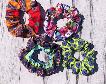 Swim scrunchies | summer scrunchies | hair ties | scrunchies