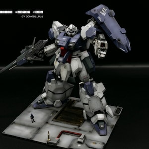 FD-03 Gustav Karl Gunpla custom paint Robot Gundam