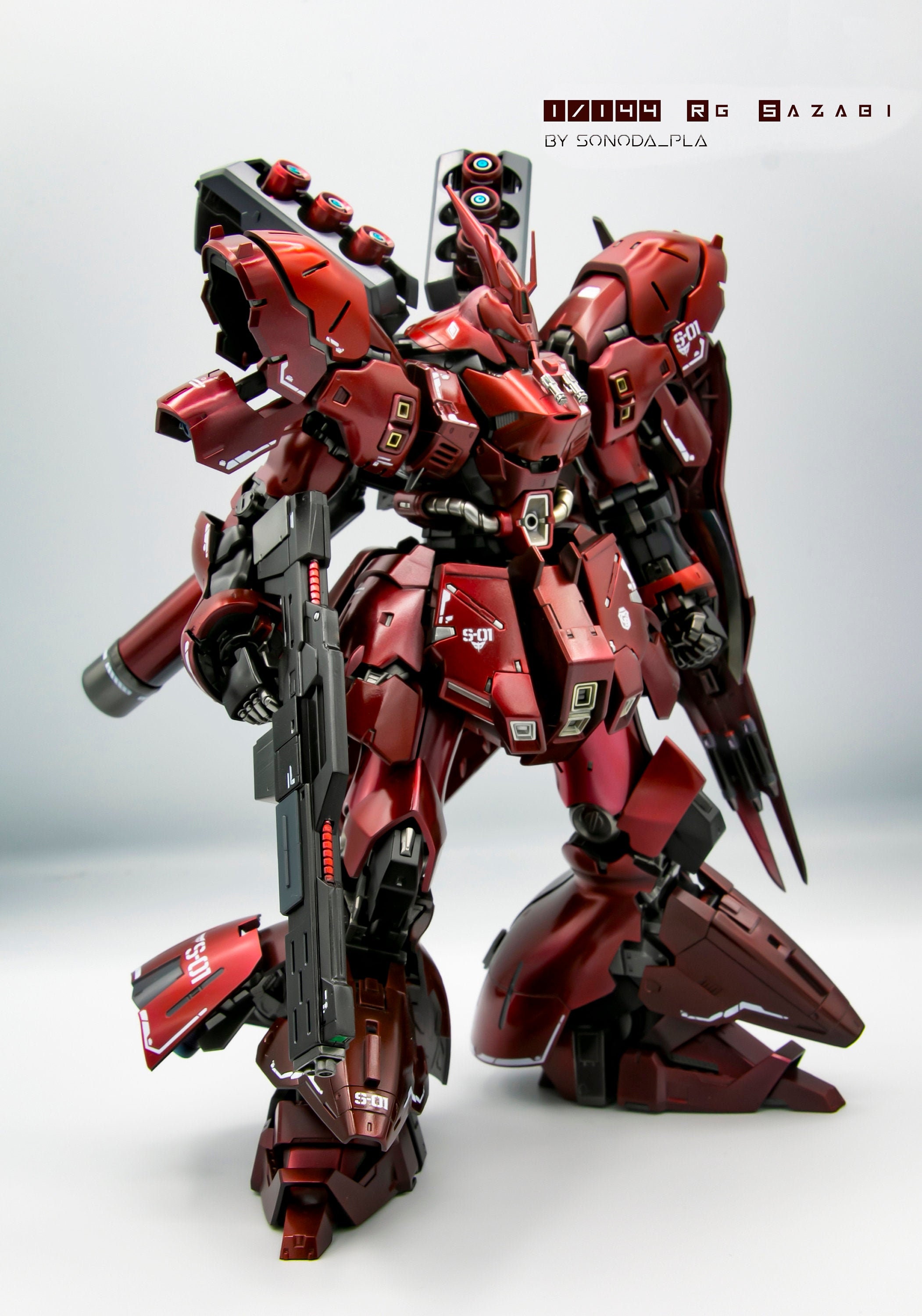 RG 1/144 RG Sazabi Custom - Etsy