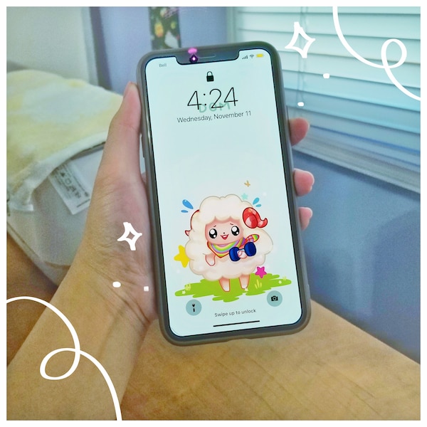 Animal Crossing Sheep Wallpaper for Phones, iPad, Tablets - Digital Download | Vesta | Stella | Dom | Wendy | Willow | Pietro | Muffy |