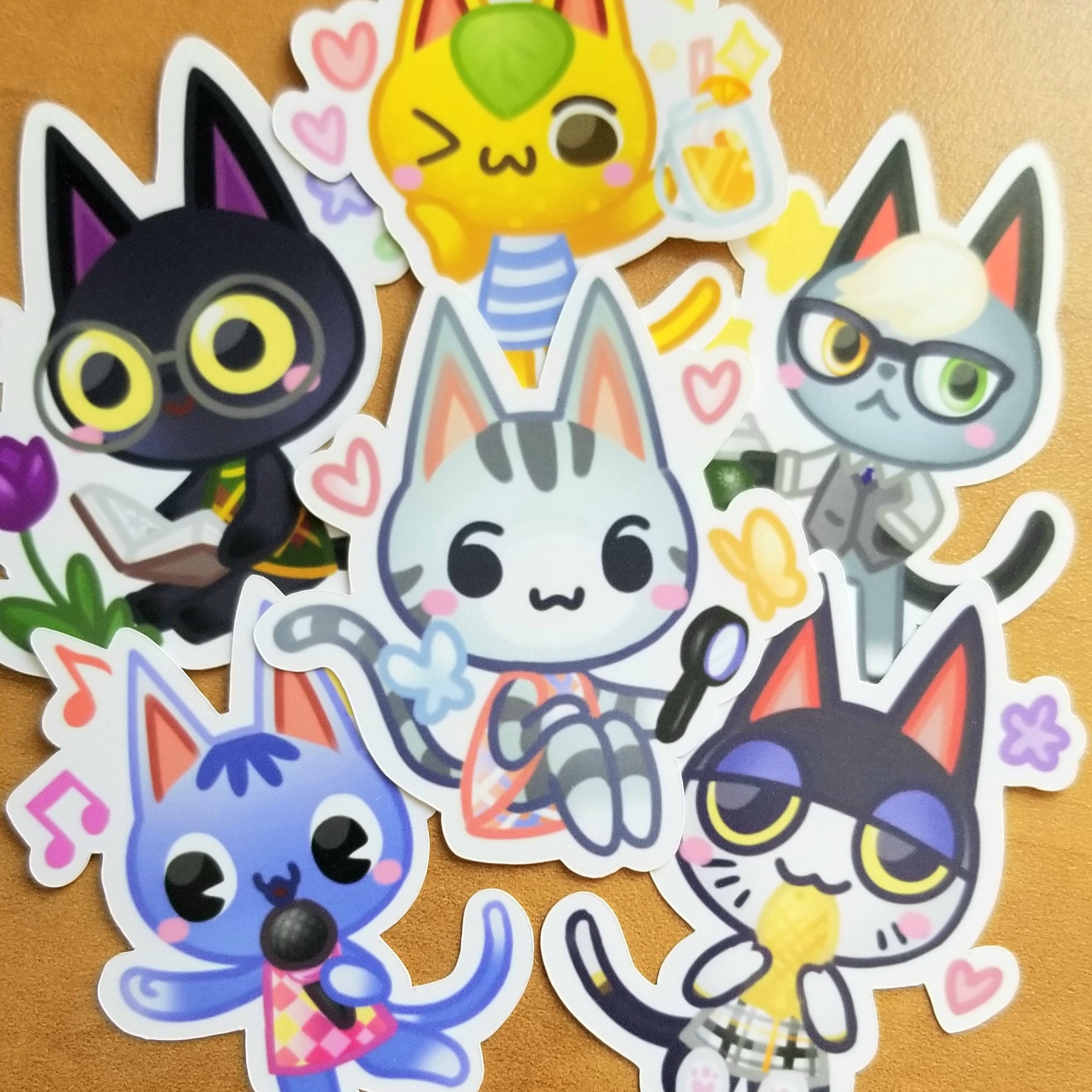 Animal Crossing New Horizons Cats Lolly Kiki Raymond | Etsy