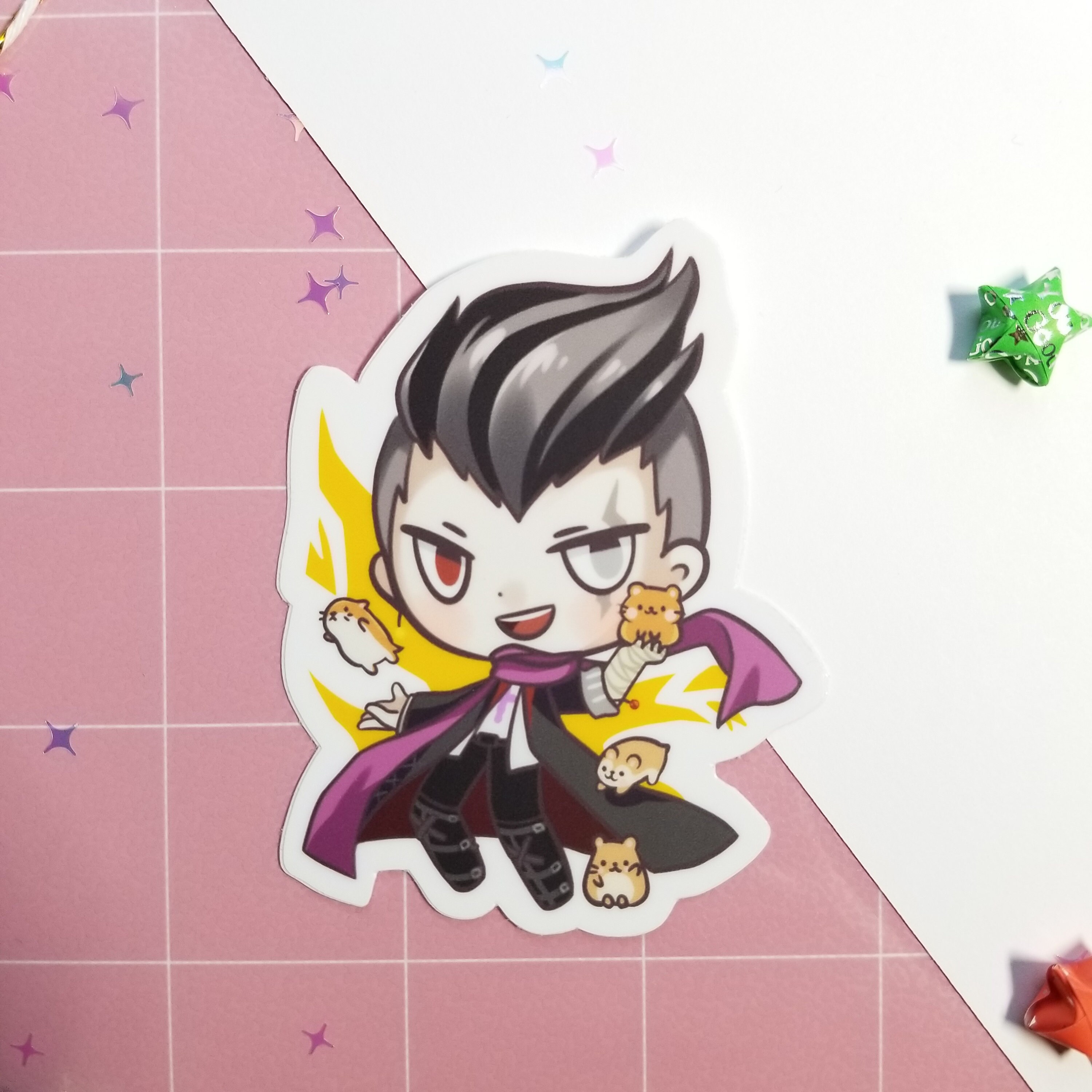 Danganronpa Goodbye Despair Matte Vinyl Sticker Set Chiaki - Etsy