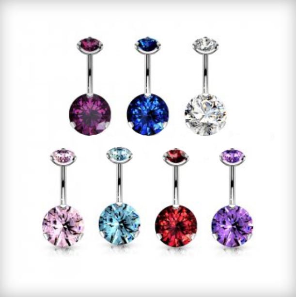 Single Fancy Purple Druzy Stone Dangle Belly Ring 14g Gemstone CZ Navel 610 1 Single Fancy Purple Druzy Stone Dangle Belly Ring 14g Gemstone CZ Navel 610 1