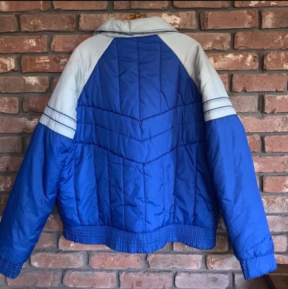 Vintage 1980s Winter Ski Jacket Coat Puffy - image 4