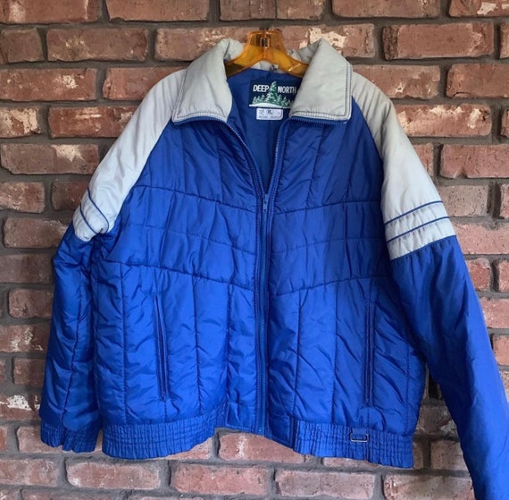 Vintage 1980s Winter Ski Jacket Coat Puffy - image 2