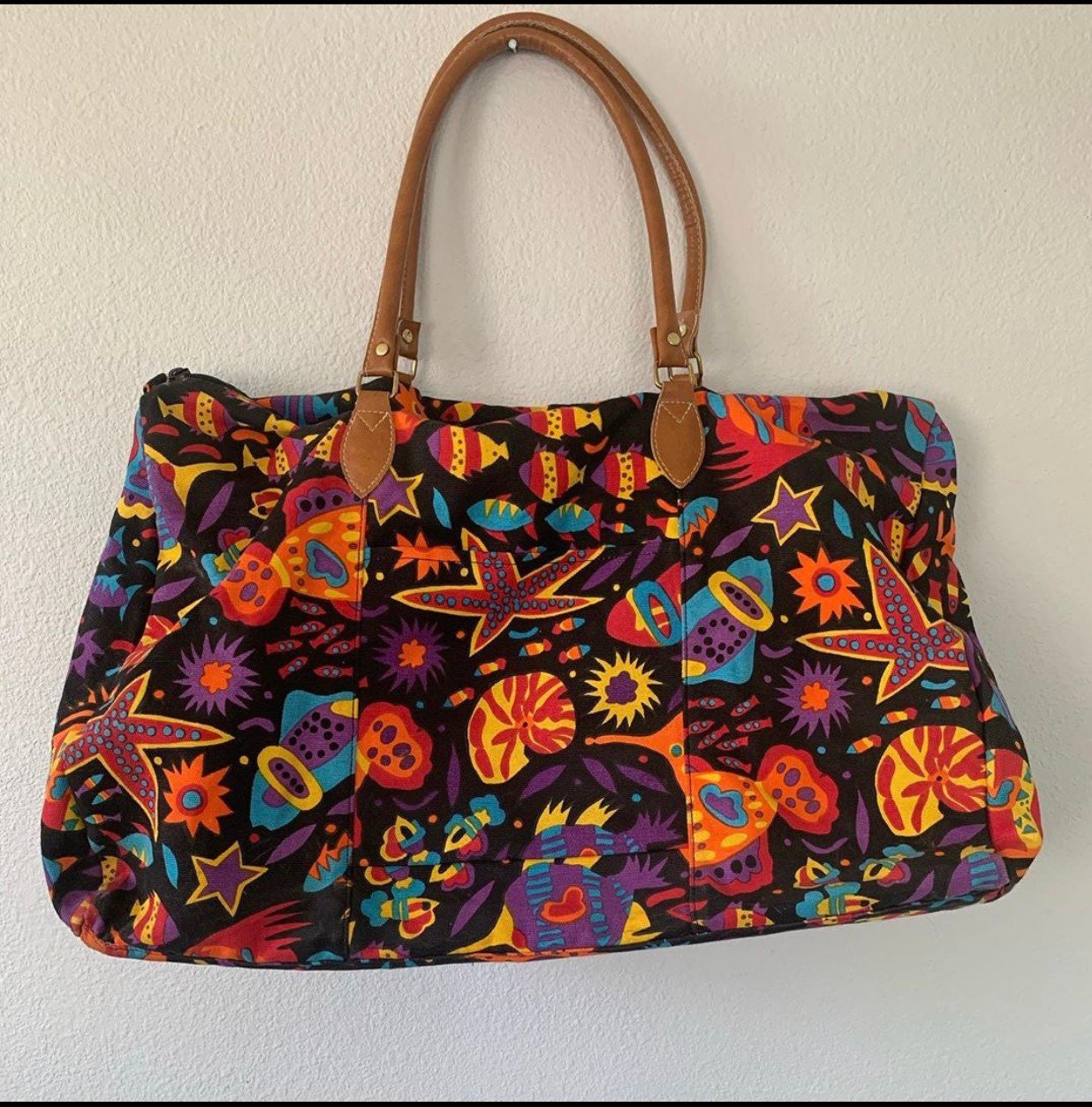 Vintage 1990s Beach Tote