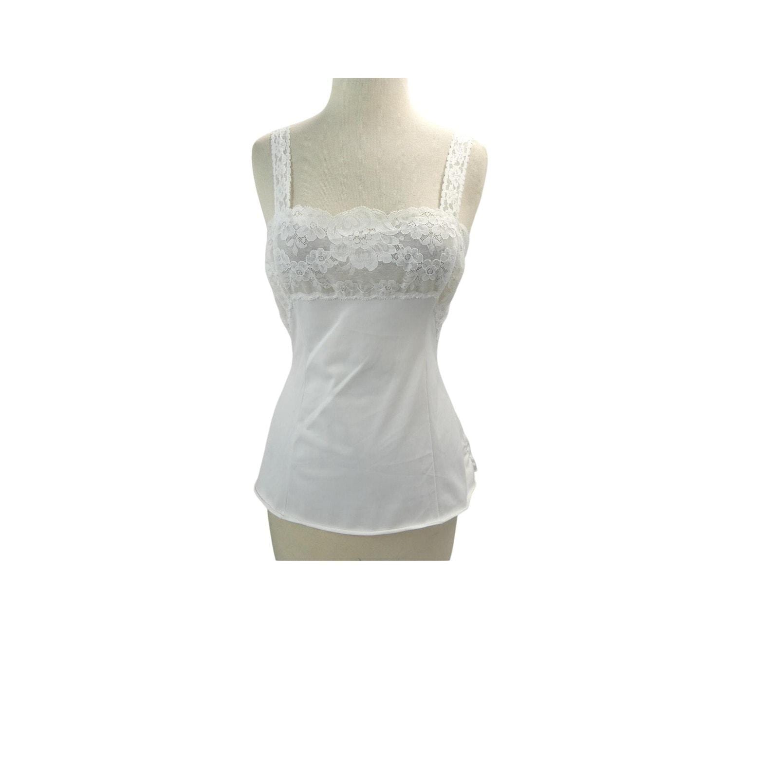 White Lace Camisole - Etsy