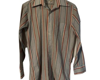 Vintage Richtrim Striped Button Down Shirt