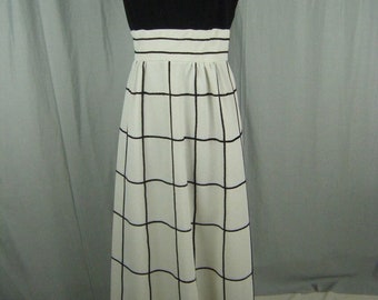 1960’s Black and White Mod Dress