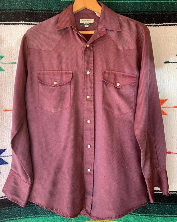Vintage 1980’s Western Shirt - Gem