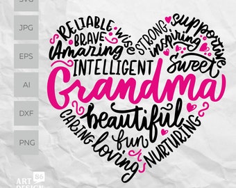 Download Grandma Birthday Svg Etsy