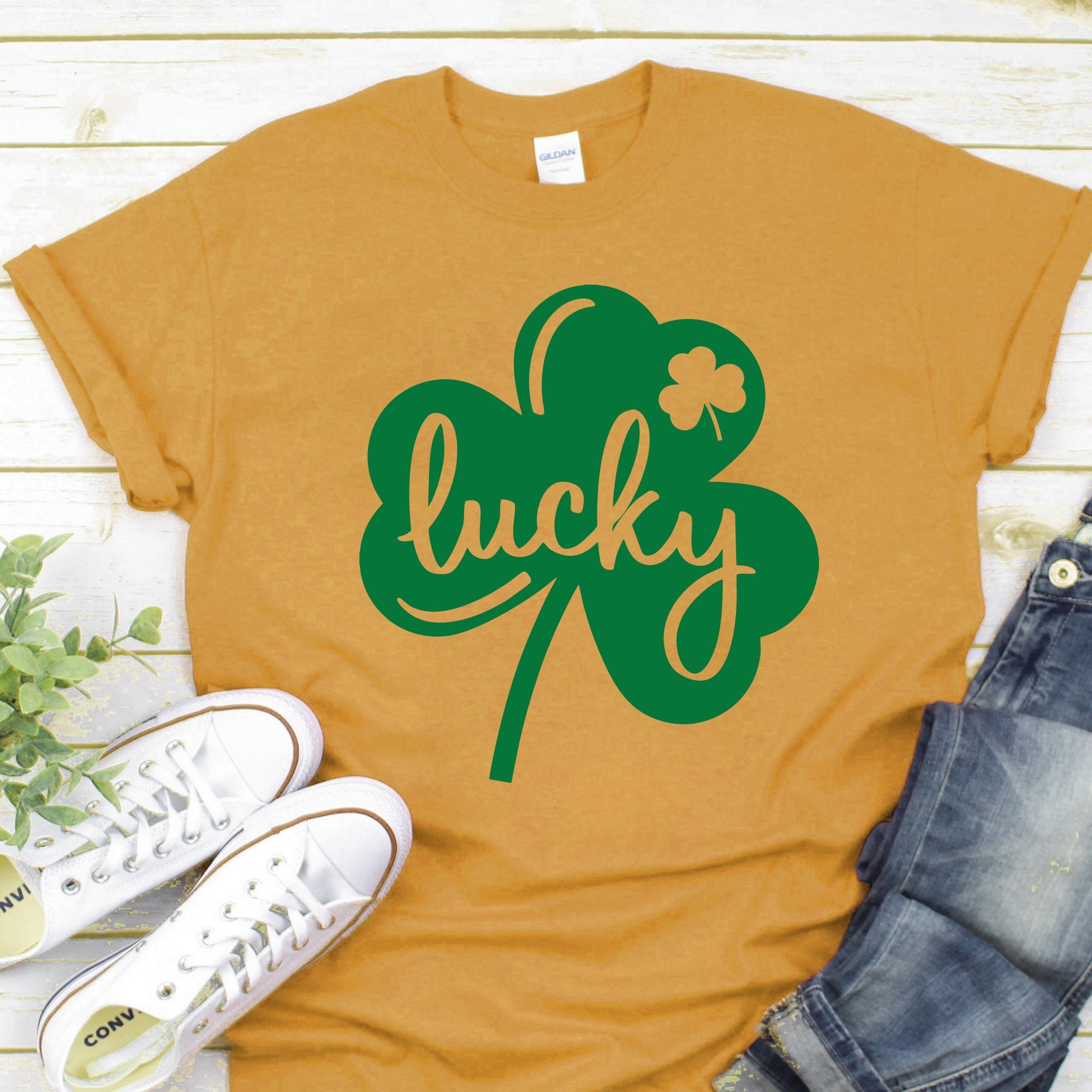 Happy st patricks day svg Lucky Clover svg Irish Shamrock | Etsy
