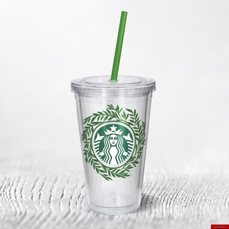 Starbucks Cups Full Tumbler Wrap Green Wreath Of Leaves Svg Starbucks Svg Starbucks Tumbler Starbucks Cup Svg Starbucks Cup Clip Art Art Collectibles Deshpandefoundationindia Org