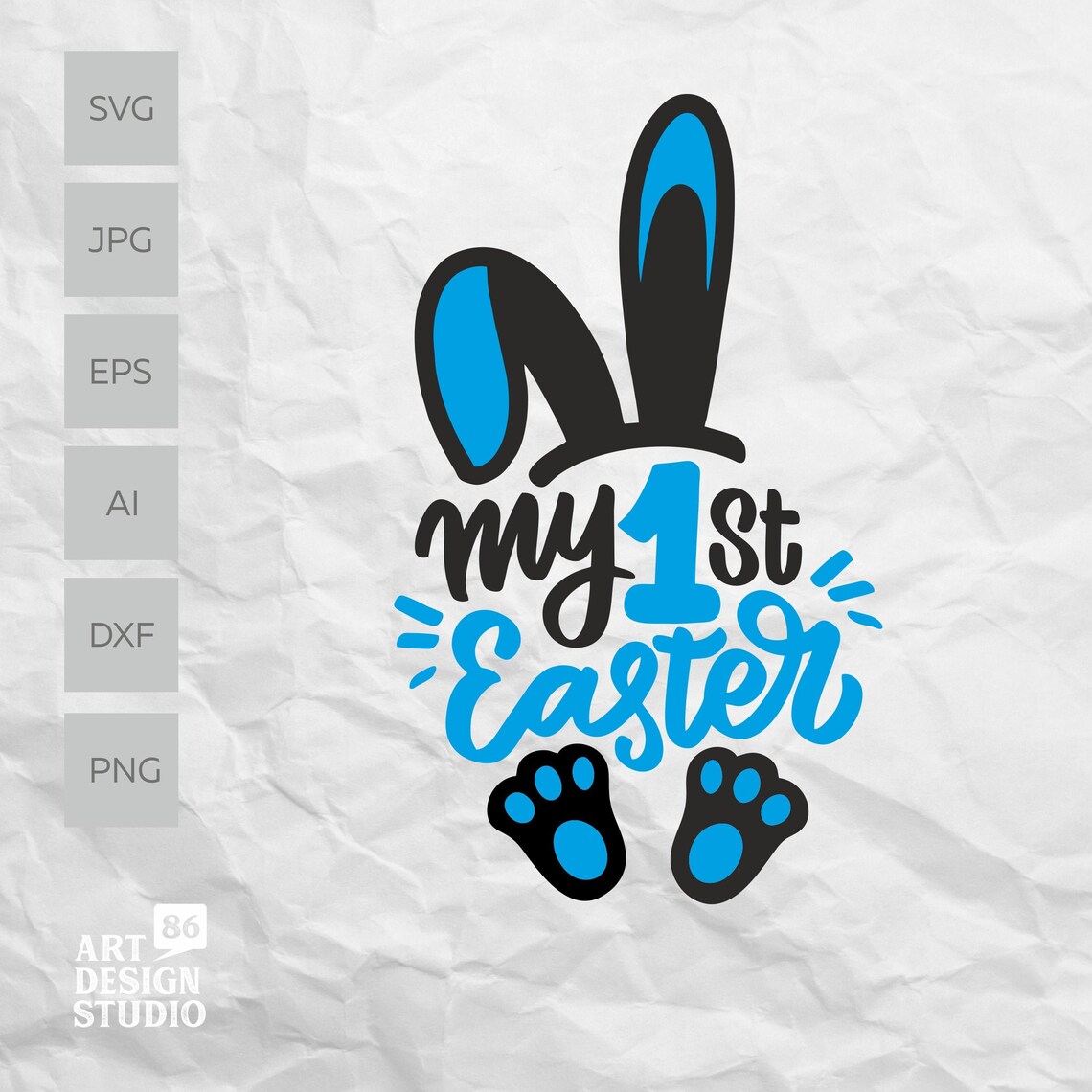 My First Easter Svg Cut Files for Cricut Silhouette Cameo Etsy