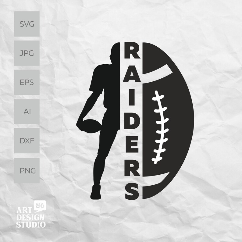 Download Raiders svg bundle cut files for silhouette cameo cricut | Etsy