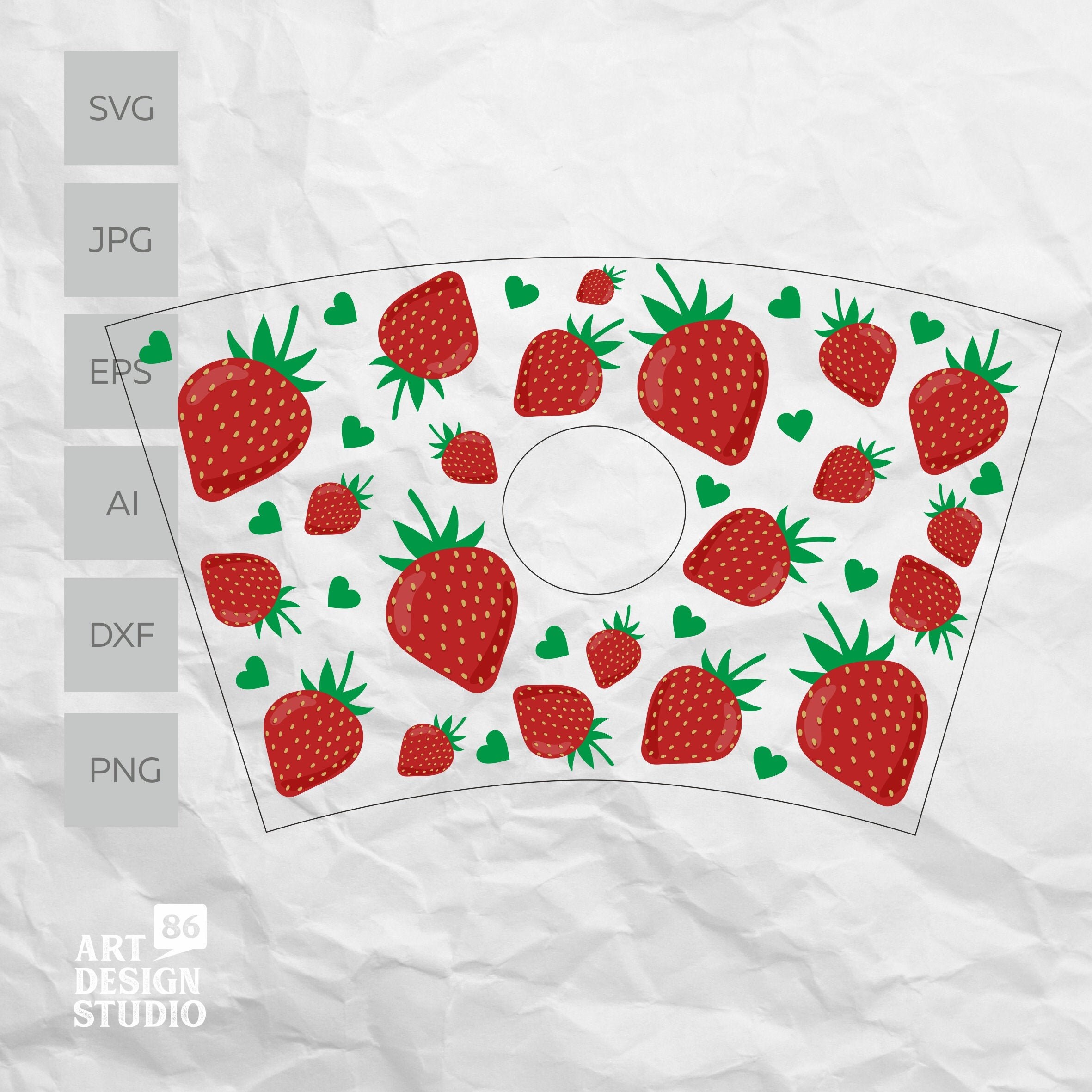 Download Full Wrap Starbucks Cold Cup Svg