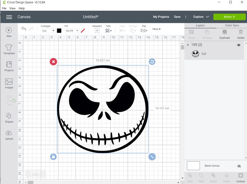 Download Jack Skellington svg сut file for cricut silhouette cameo ...