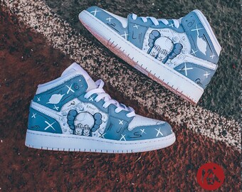 kaws custom shoes