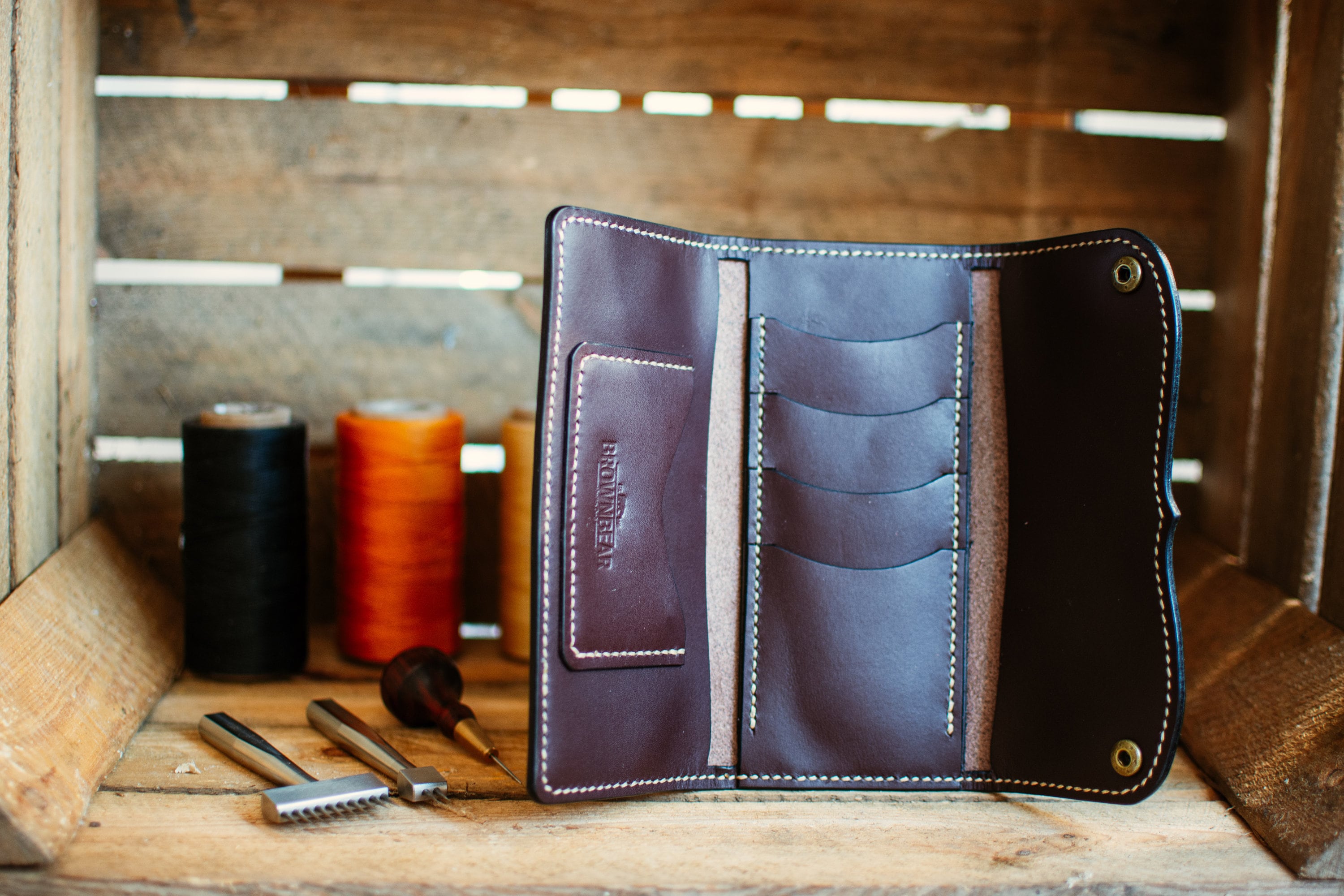 Leather Roper Wallet, Leather Biker Wallet, Leather Trucker Wallet ...