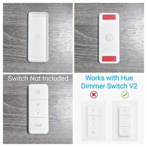Philips Hue Dimmer V2 Wall Switch Decora Style Adapter