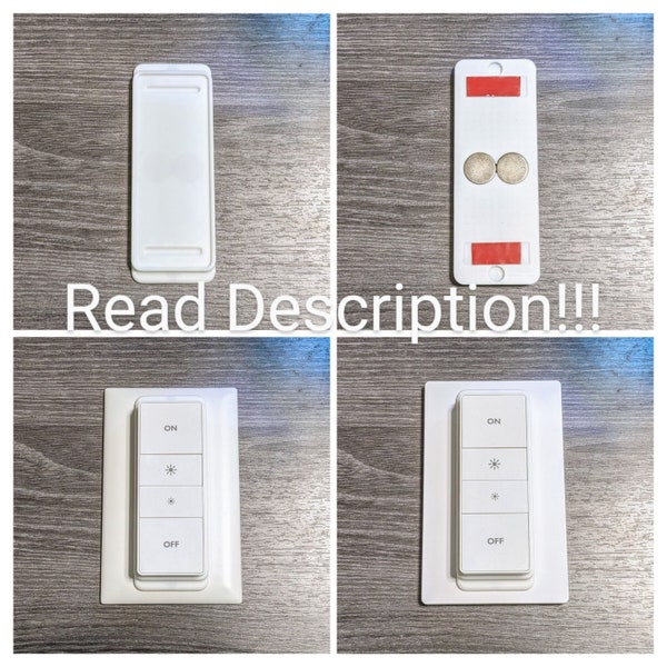 Philips Hue Smart Dimmer Switch V1 Decora Rocker Plate Adapter