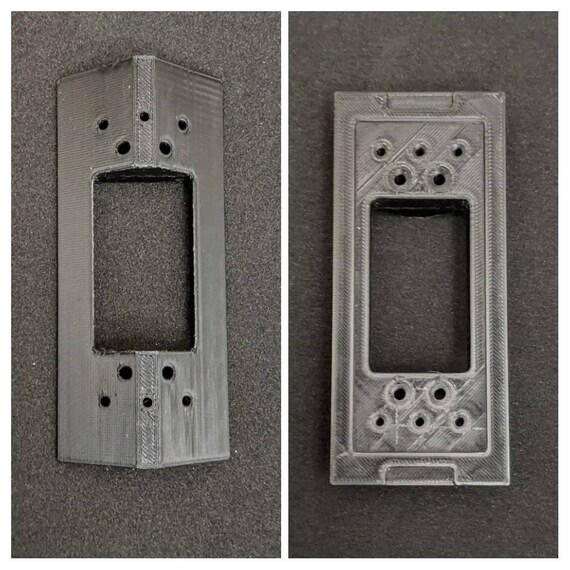 AD110 video doorbell wedge Amcrest Custom mounting bracket AD110 video doorbell wedge Amcrest Custom mounting bracket