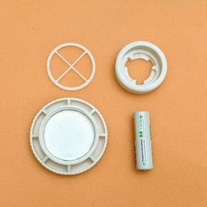 3D Printed Moldex Series 7000 and 9000 Respirator Mask Compatible Filter Cages Covers Adapters