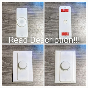 Philips Hue Smart Button V1 (2024) Decora Rocker Plate Adapter