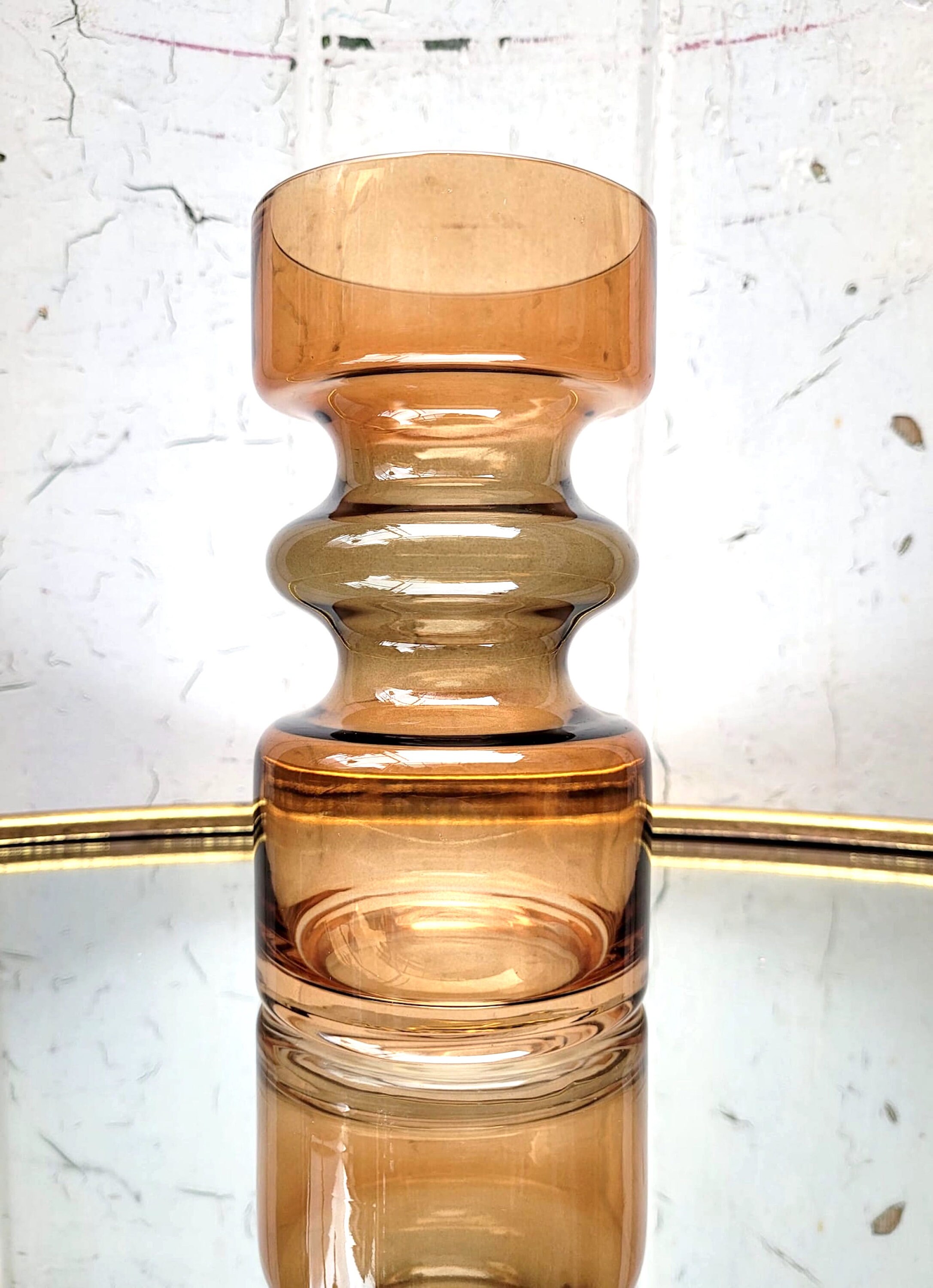 Nouveaux Vases en Verre Arc-En-Ciel Recyclé