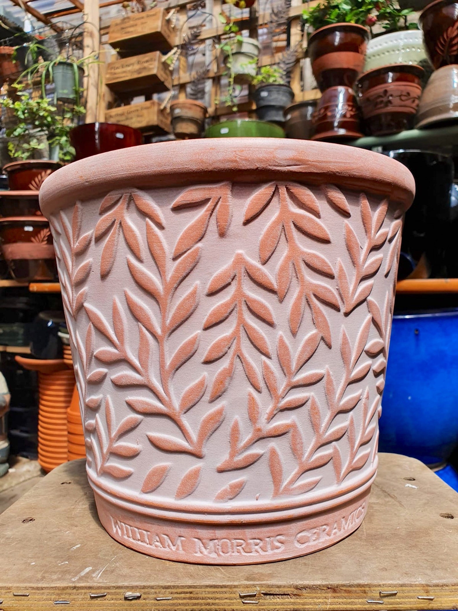 heritage glazed garden pots