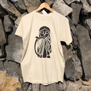 Bard  |  The Celts, hand printed 100% cotton T-shirt  |  Aran Islands | Wild Atlantic Way