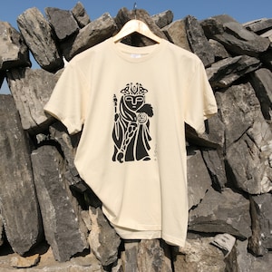 Queen Maedhbh | The Celts, hand printed 100% cotton T-shirt | Aran Islands | Wild Atlantic Way
