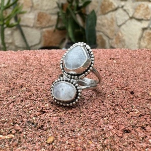Sterling Silver Moonstone Ring
