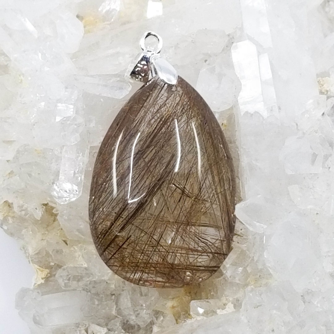 Quartz Rutile Or 11,39 Carats – Pierre Naturelle, Splendide Et Rare