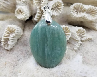 Pendentif Aventurine Verte Naturelle Pierre Roulée | La Pierre Fr